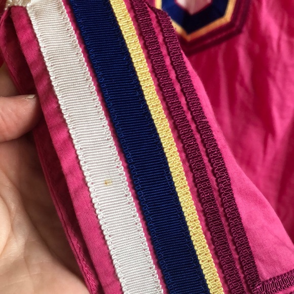 Tory Burch Pink Linen Cotton Tunic Top, Size 6 - Picture 13 of 13